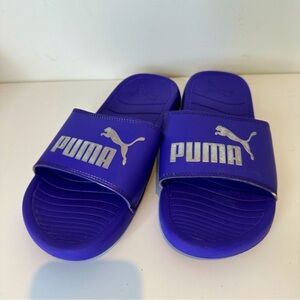 Puma Purple Slide Sandals